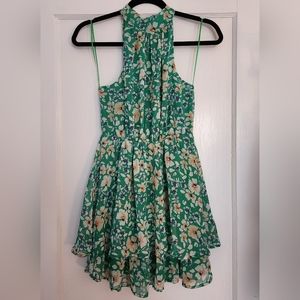 Green Patterned Sundress